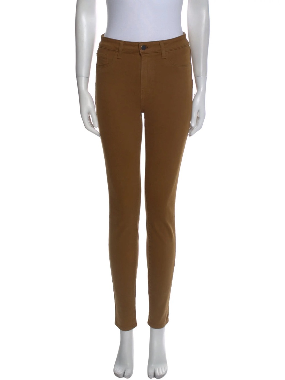 L’agence Women's Slim Fit Pants in Brown